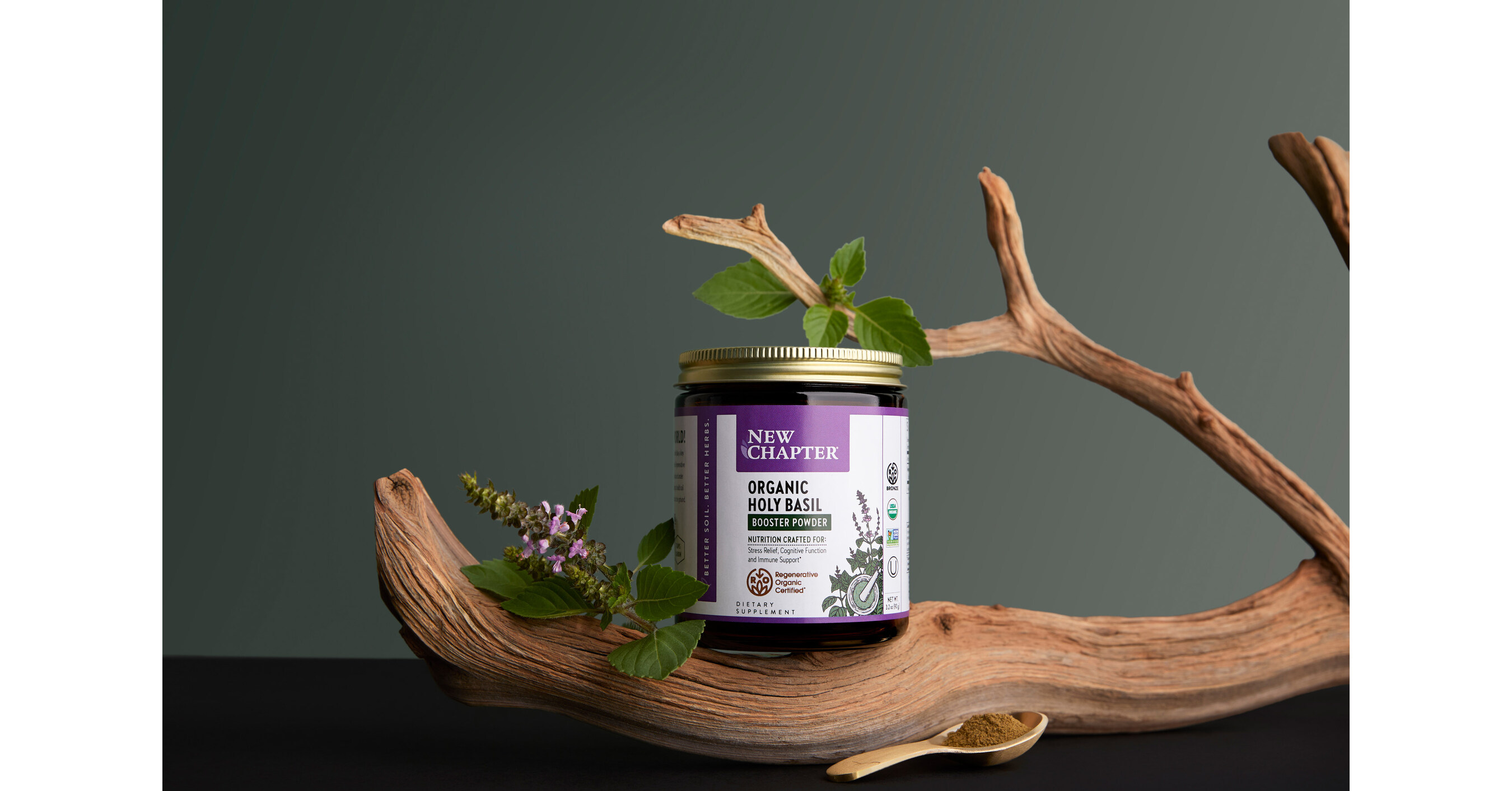 New Chapter Launches Organic Holy Basil Booster Powder, Its First-Ever ...