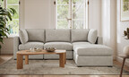 Wovenbyrd's sofa line blends style, comfort, and eco-friendly practices.