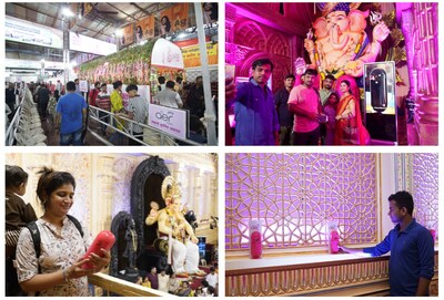 Godrej aer Elevates Festive Cheer with Ganeshostav, Introduces Immersive Fragrance Experiences at Mumbai's Iconic Ganesh Pandals