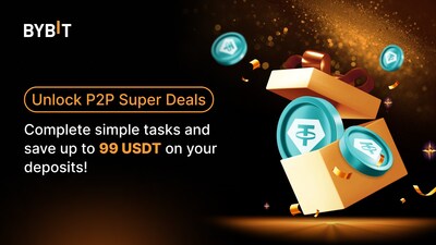 Bybit P2P Drops Super Deal to Reward New Users