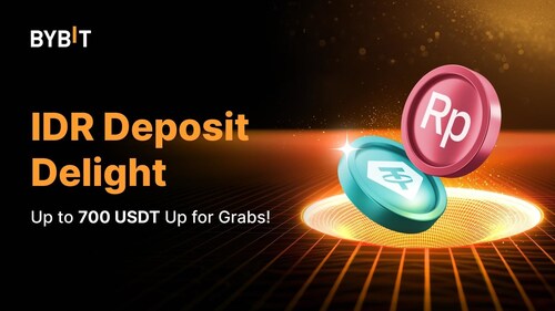 Bybit Unveils Exclusive IDR Fiat Deposit Campaign with Rewards (PRNewsfoto/Bybit)