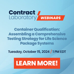 CS Analytical Partners with Contract Laboratory to Host Webinar on Package System Regulatory Testing Requirements