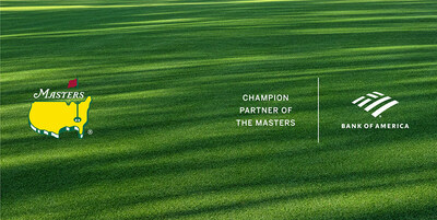 Bank of America is a champion partner of the Masters