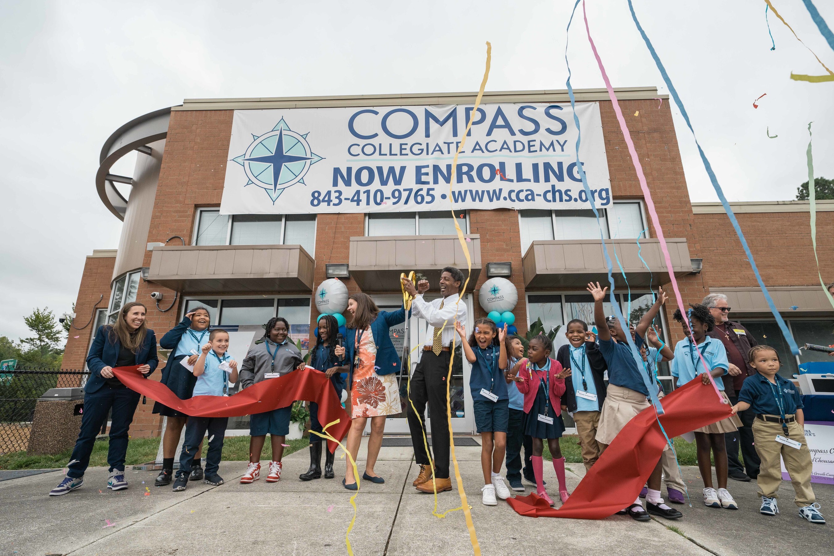 COMPASS COLLEGIATE ACADEMY, BUILDING HOPE UNVEIL NEW CAMPUS IN NORTH CHARLESTON