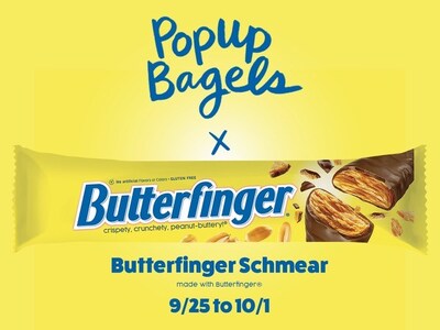 PopUp Bagels x Butterfinger