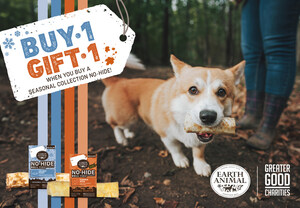 Earth Animal Launches Holiday Buy One Gift One Initiative for Shelter Dogs