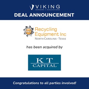 KT Capital Affiliate Acquires Majority Stake in Recycling Equipment Incorporated