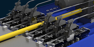 New EAM-Mosca Unitizer Max-Core Answers End of Line Load and Pallet Strapping Needs