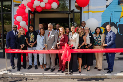 Grady Health System and Fulton County Government leaders hold ribbon cutting for Grady's new Lee + White Outpatient Center