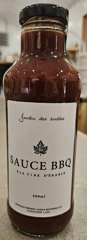 Présence non déclarée de soya et de poisson (anchois) dans de la sauce BBQ préparée et vendue par l'entreprise Jardin des Érables