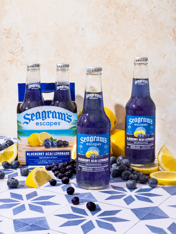 Photo: Seagram’s Escapes Blueberry Acai Lemonade 4-Pack