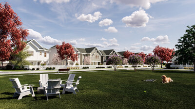The Summerwell Bells Ferry dog park is just one of the amenities that residents will enjoy in the new build for rent community, which will be celebrating its opening with a ribbon cutting on September 24.