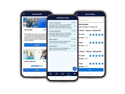 Randstad App Client Mobile Images