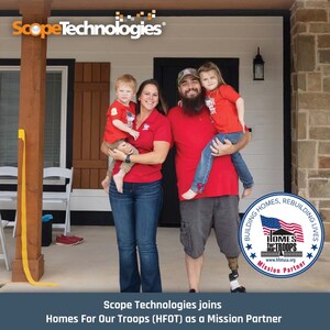 Scope Technologies Joins Homes For Our Troops as a Mission Partner