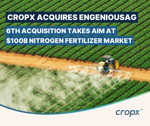 CropX Acquires EnGeniousAg for Breakthrough Nitrogen Sensing Technology