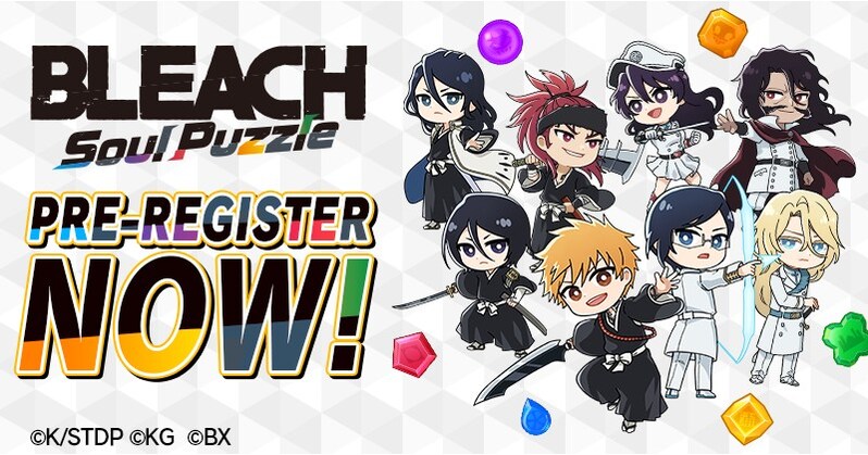 BLEACH Soul Puzzle Launches Worldwide on September 24, 2024 as the First Puzzle Game Based on the BLEACH TV Animation Series BLEACH Soul Puzzle Launches Worldwide on September 24, 2024 as the First Puzzle Game Based on the BLEACH TV Animation Series