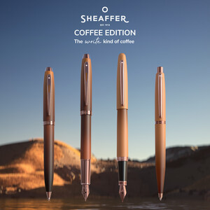 Einführung der Sheaffer Coffee Edition, die die Verbindung zwischen Schreiben und Kaffee enthüllt