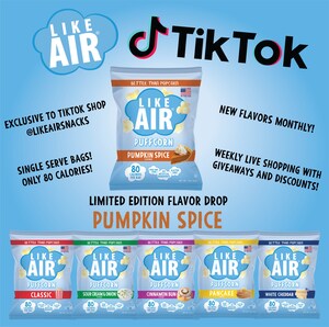 Like Air® Launches Exclusive TikTok Shop Monthly Flavor Drops