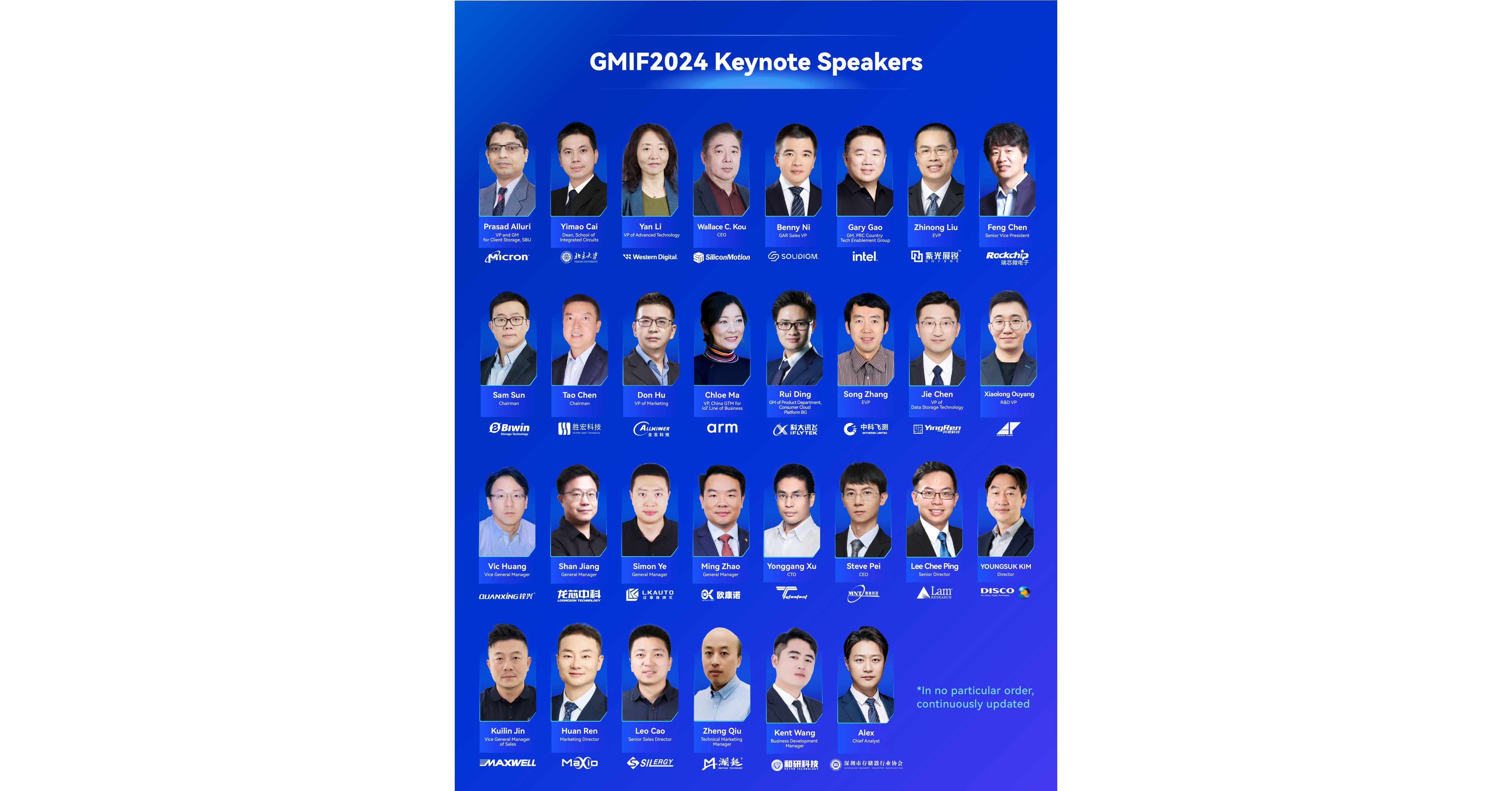 Discover the Star-Studded Lineup for GMIF2024 Innovation Summit in Shenzhen on September 27