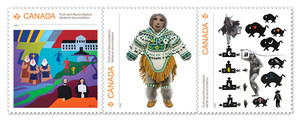 New stamps feature artwork reflecting the history and legacy of residential schools