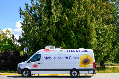 The ASK Wellness Mobile Health Clinic powered by TELUS Health will bring primary health care and harm reduction services directly to people experiencing homelessness across the BC Interior. (CNW Group/TELUS Communications Inc.)