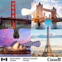 Landmarks around the world (CNW Group/Global Affairs Canada)