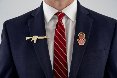 Second Amendment Defender Collection™ on a lapel