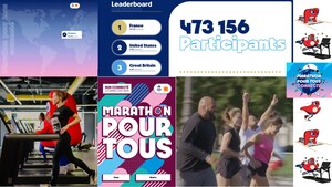 Paris 2024 Connected Marathon Pour Tous Sets New Milestone with Record-Breaking Global Participation