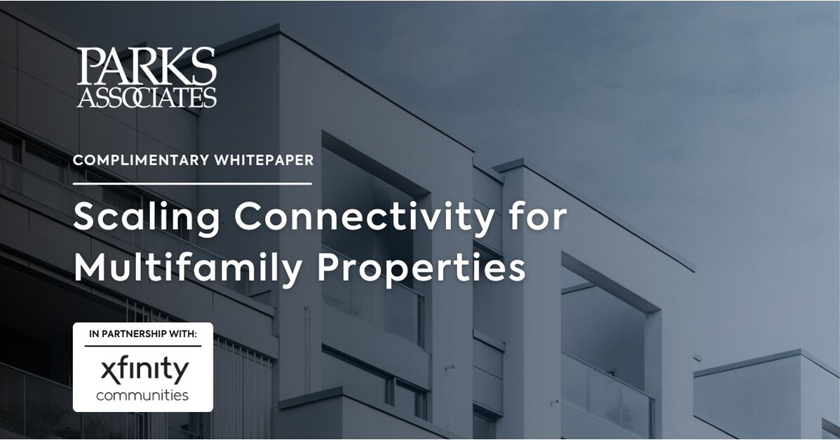 Many Older Multifamily Properties Struggle To Provide Reliable Wi-Fi, According To Parks Associates