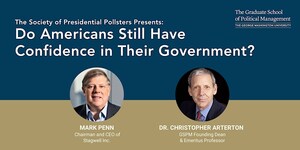 New Poll from The George Washington University and HarrisX: Confidence in American Government and Institutions Returns to Levels from Early Biden Years, But Bipartisanship Demands Remain Unmet