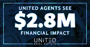 United Real Estate Agents Experience $2.8 Million Financial Impact with $1.1 Million in Debt Eliminated and $1.7 in New Savings