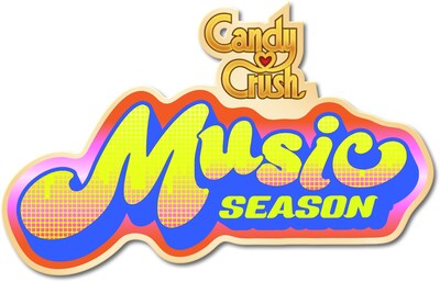 Candy Crush Music Season Logo