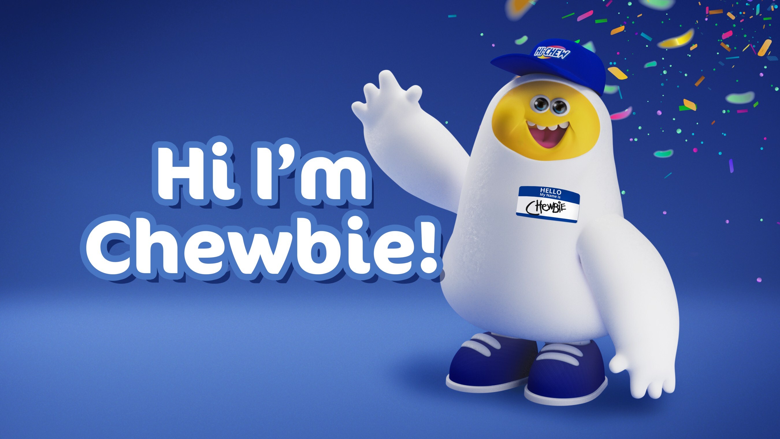 HI-CHEW has put forth its brand mascot Chewbie