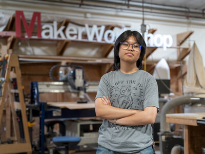 Ren Faith Sano, Alumni of the ARTS @ Work internship program (Photo by Edgar Ontiveros Medina, Prebys Foundation)