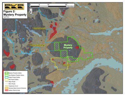 Mystery Property Map (CNW Group/Rokmaster Resources Corp.)