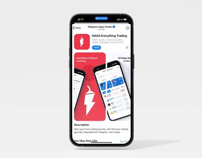 NAGA Breaks New Ground: Unveils First-Ever Trading App Integrated into Telegram Messenger