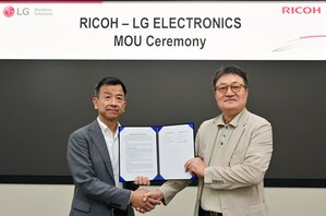 Ricoh and LG Announce Global Partnership to Enhance Workplace Experience Solutions