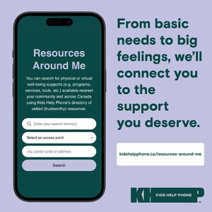 Kids Help Phone Launches Canada's only National Digital Platform to Connect Youth with Trusted Mental Health and Wellbeing Services