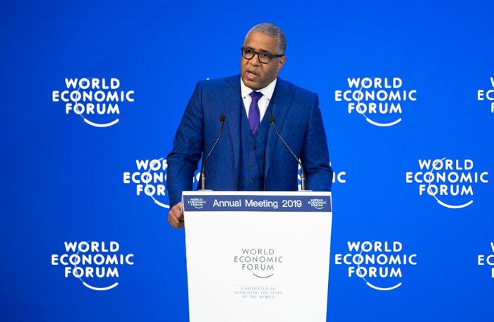 Rob F. Smith, WEF EDISON Alliance Founding Member and Agenda Contributor at the Annual Meeting 2019 of the World Economic Forum in Davos, January 25, 2019. Congress Centre - Congress Hall. Copyright by World Economic Forum / Valeriano Di Domenico