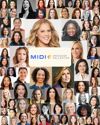 Amy Schumer, Connie Britton, Brandi Chastain, Meena Harris, Sheryl Sandberg, Tekedra Mawakana and Tory Burch among the bold name investors committed to Midi's goal of closing the women's healthcare gap.