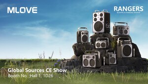 "MLOVE" Rangers Speakers to be unveiled at Global Sources Consumer Electronics Show 2024.10