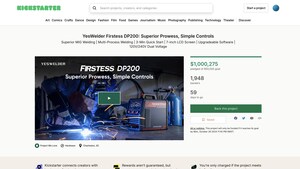 YesWelder's Firstess DP200: Redefining Welding for Everyone