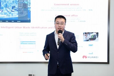 Hu Hang, General Manager for International Business of Huawei Hybrid Cloud