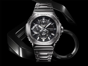 Casio تطلق ساعة G-SHOCK التناظرية الجديدة بإطار ثماني وميناء كرونوغراف