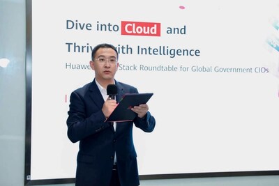 Shang Haifeng, CEO of Huawei Mainframe Modernization BU and President of Huawei Hybrid Cloud (PRNewsfoto/HUAWEI CLOUD)