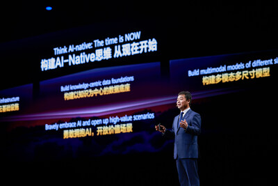 Zhang Ping'an, director ejecutivo del Consejo de Huawei y director general de Huawei Cloud (PRNewsfoto/HUAWEI CLOUD)