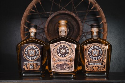 Following the successful launch of its award-winning 90 proof whiskey and limited edition 10-year 96 proof single-barrel whiskey last fall, American Metal is thrilled to release The Disciple.