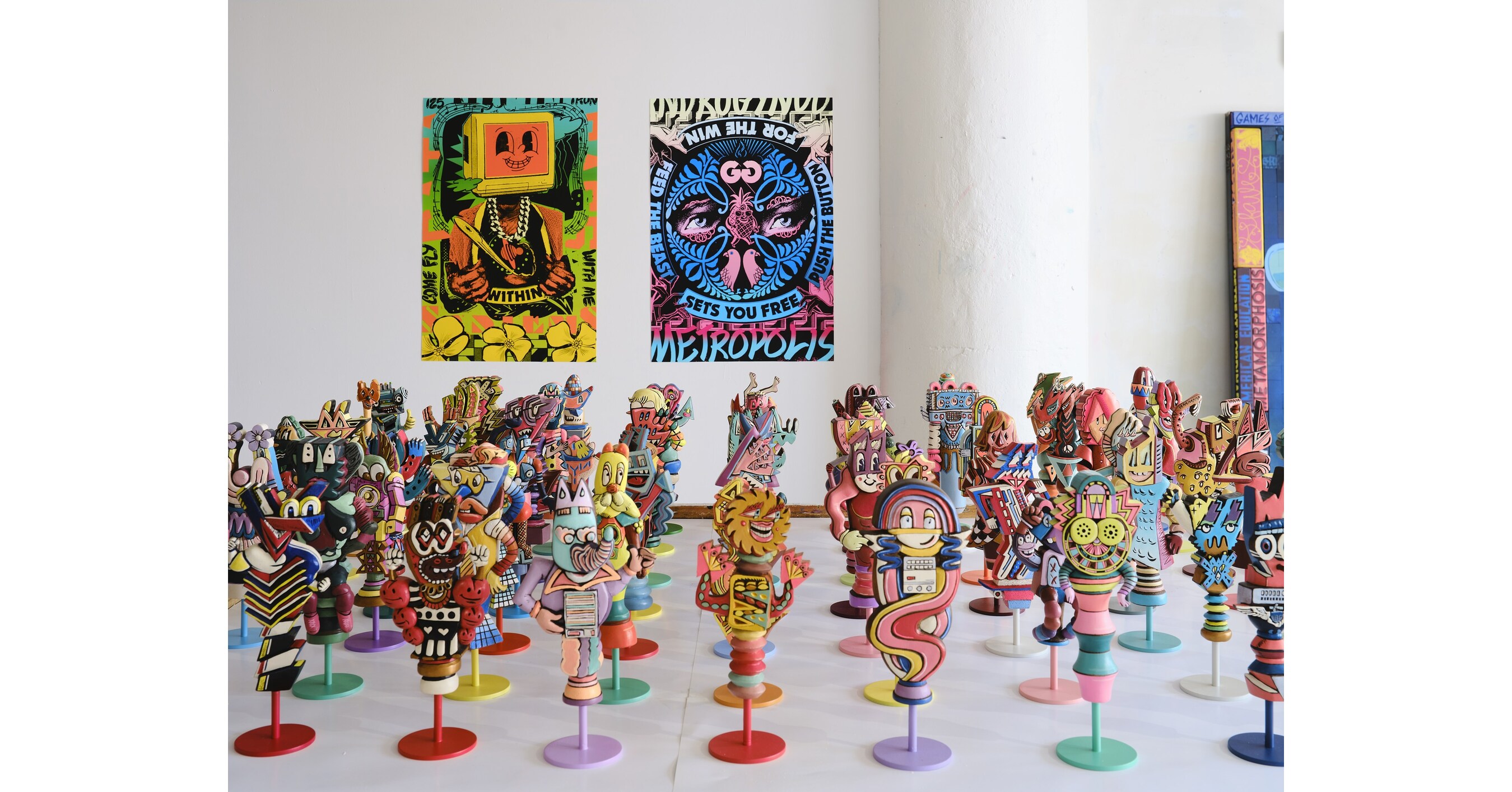 Designed for a New World: Herman Miller Gaming Collaborates with FAILE and Deluxx Fluxx