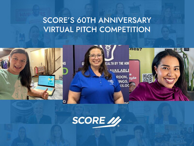 Winners of SCORE's 60th Anniversary Virtual Pitch Competition: Christina VanDam – Zeal Aerial Fitness; Helen Ianniello – Stockmen's Drug; Vanessa Sanchez – bonnee | the clothing swap app.