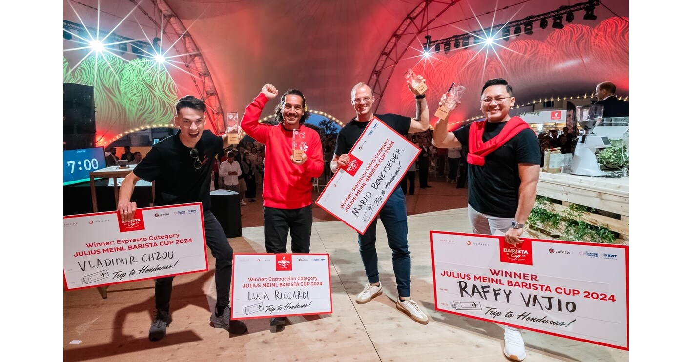 JULIUS MEINL CROWNS FIRST EVER INTERNATIONAL BARISTA CHAMPION